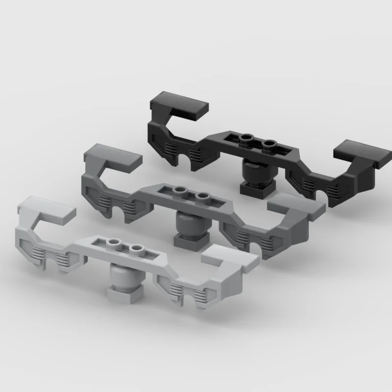 *MOTORBOGIE, ORNAMENT* D065 10 pezzi fai da te illumina il blocco del mattone parte n. 2871 Compatibile con Altre Assembla Particelle
