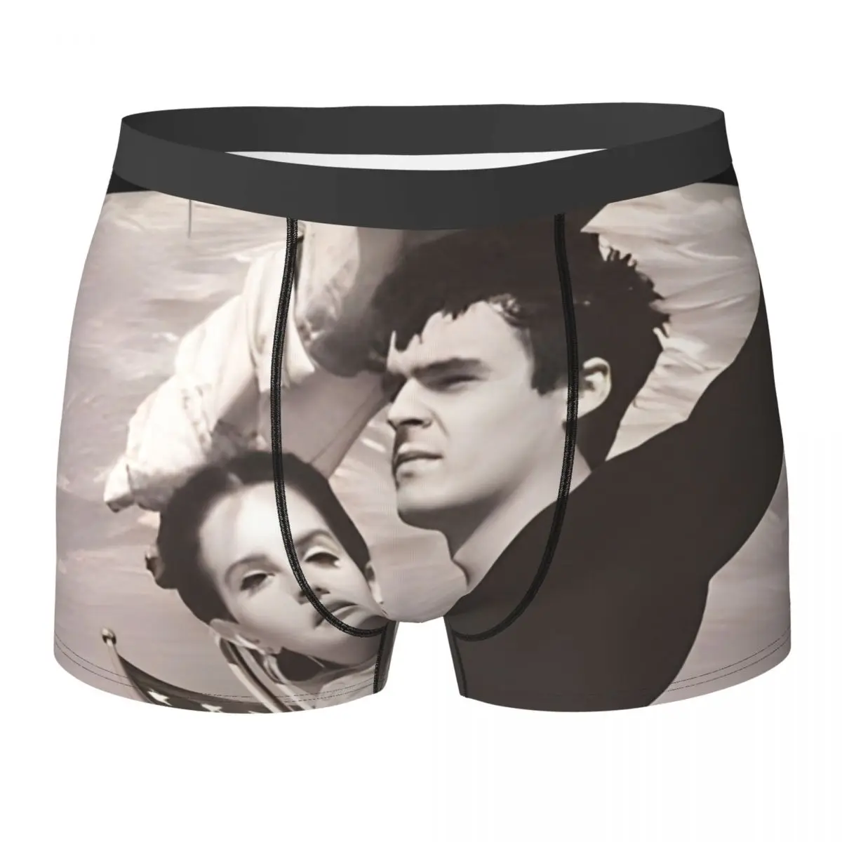 لانا ديل ري Ldr الإبحار الملابس الداخلية الأمريكية المغني الرجال سراويل الطباعة مطاطا سراويل بوكسر ترينكي الملاكم موجز حجم كبير