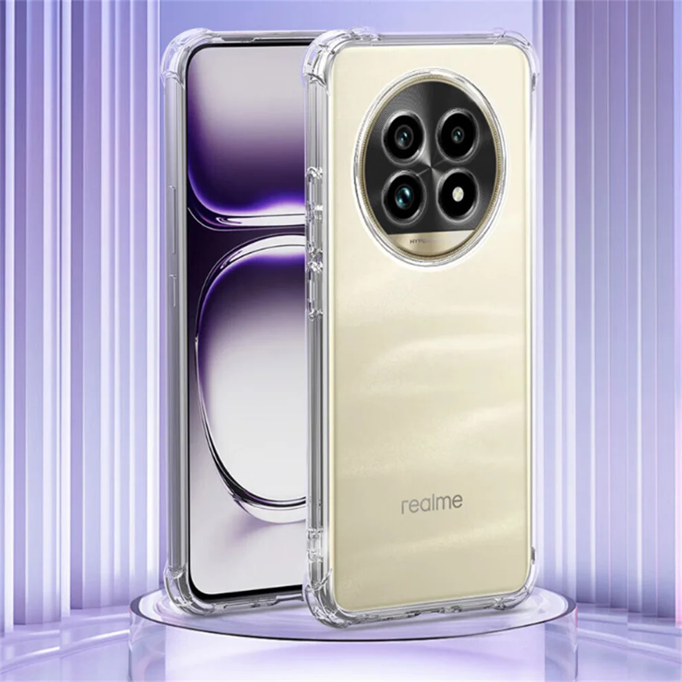 

Original Case for Realme13 Pro/13Pro+ Soft Clear Shockproof Silicone Phone Cases Realmi 13 Pro Plus Cover Realme 13 Pro+ Case