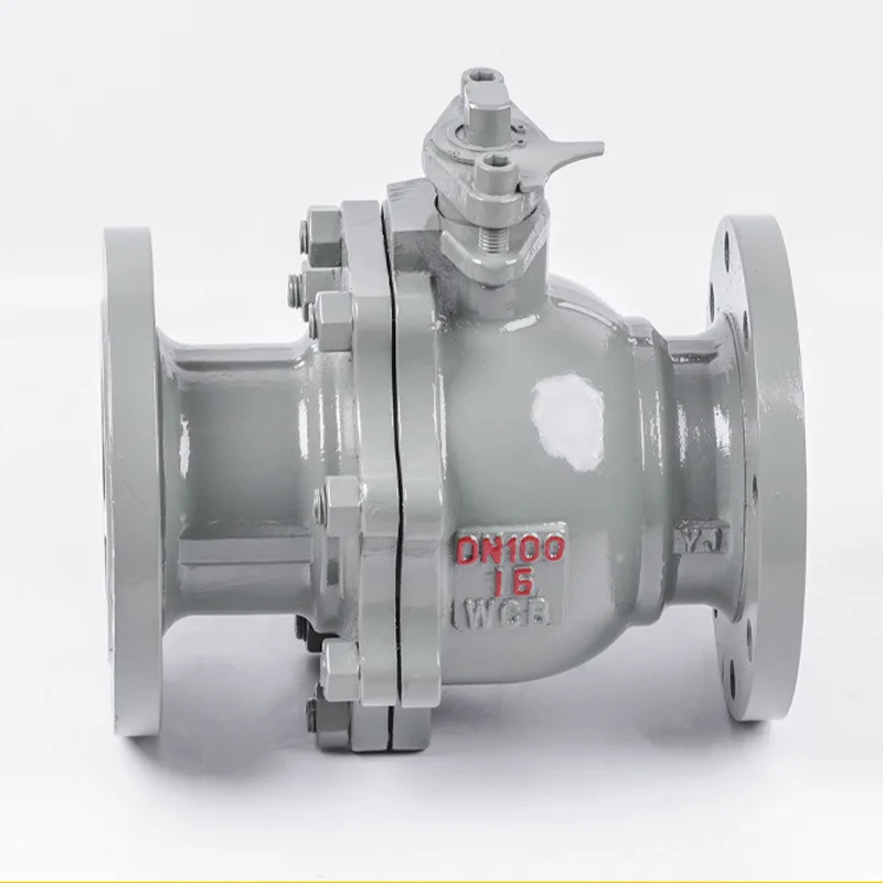 

Carbon cast steel flanged ball valve national standard heavy body manual flanged ball valve