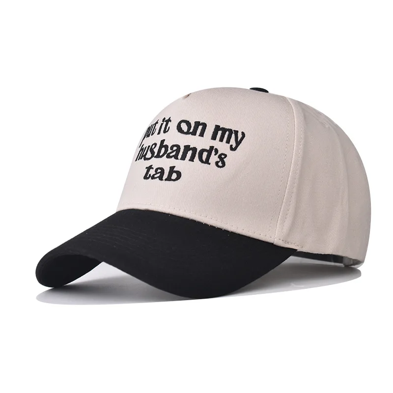 Baseball Cap Snapback Hat Sun hat Spring Autumn baseball cap Sport cap Letter Cap Hip Hop Fitted Cap Stitching color hat