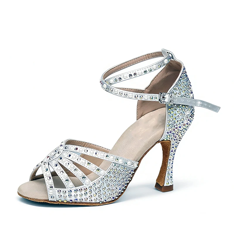 

Туфли на высоком каблуке LOOGTSHON для джазовых танцев, женские туфли на платформе, латинские танцевальные туфли на платформе, модная женская обувь