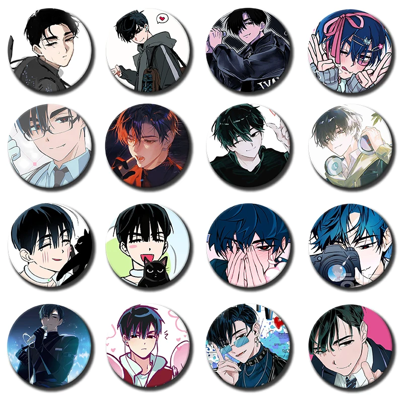 Pop Anime Cartoon Character IVAN Badges Creative and Interesting Badges Can Be Given As Gifts for Children and Friends To Wear