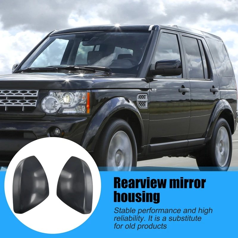 

1Pair Door Mirror Cover LR048353 LR048354 For Range Rover Evoque L538 Discovery Sport Velar Rearview Mirror Shell