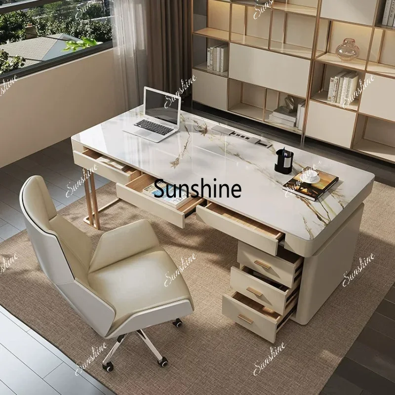 Light luxury modern beauty medical beauty consultation reception table deskTJ