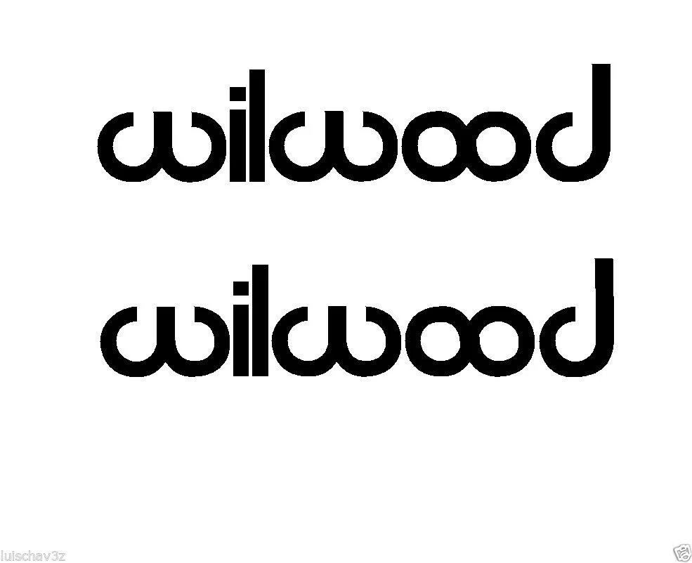 For 2Pcs (2) Wilwood Brakes Car Racing Decal Sticker  Styling