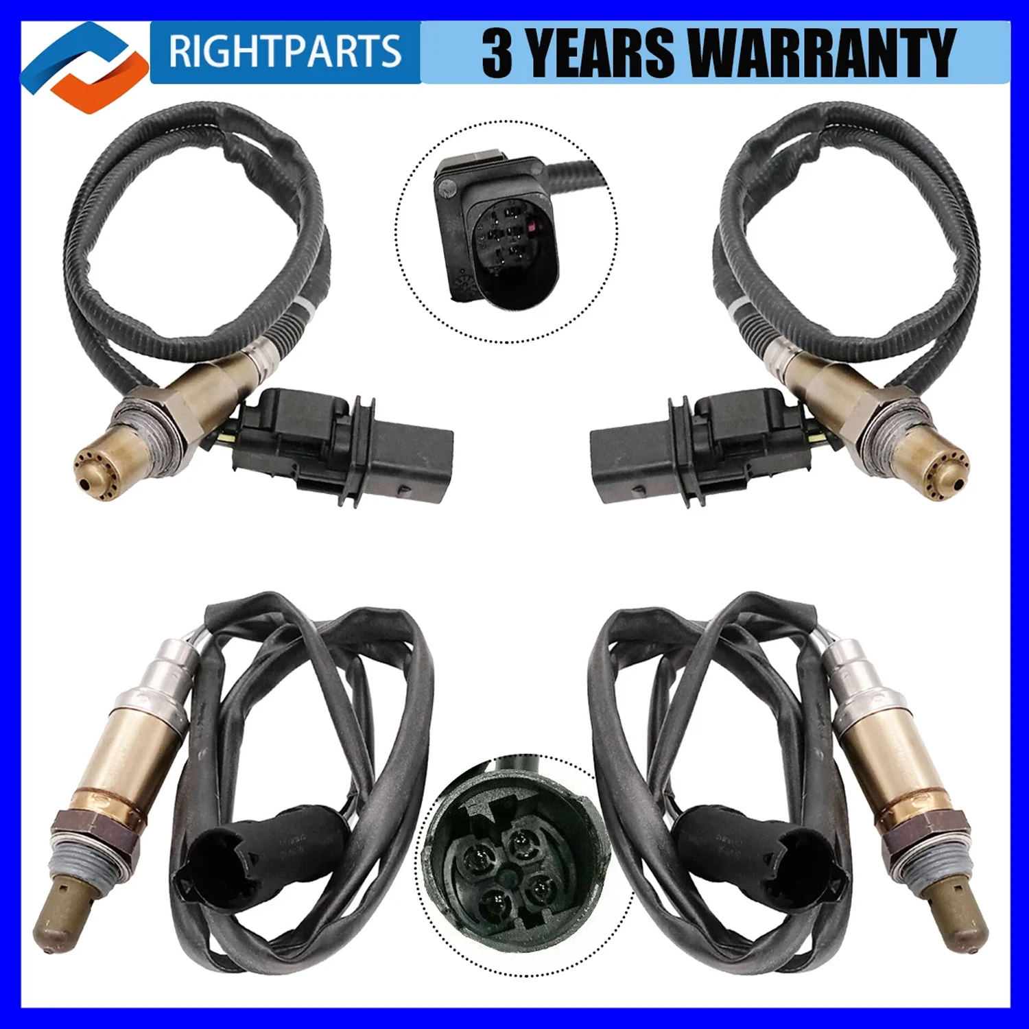 Upstream+Downstream Oxygen O2 Sensor New For BMW 525i 530i 330Ci 330i 325Ci X3 2.5L 3.0L 2004 2005 2006 234-5107 234-4683