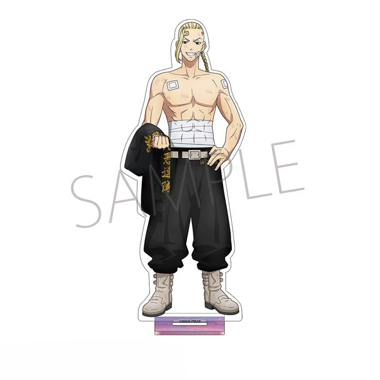 Game Hanagaki Takemichi Manjiro Chifuyu Haitani Rindo Mitsuya Takashi Acrylic Stand Doll Anime Figure Model Cosplay Toy Gift