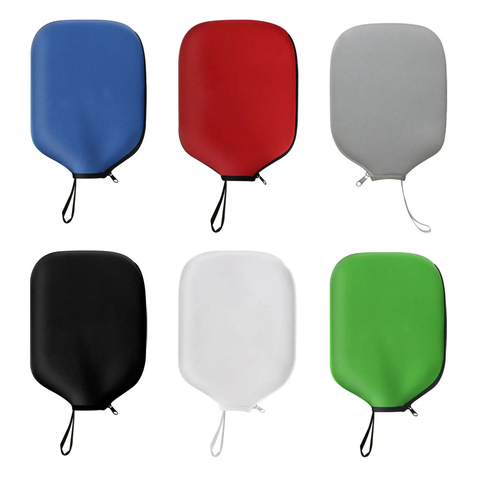 Pickleball Paddle Cover Paddle Case Pickleball Racket Sleeve Zipper Closure Racket Protector