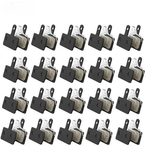 10/20/30/40/50 Pairs  Resin Organic Cycling Brake Pad MTB Road Bicycle Disc Brake Pads for SHIMANO M375 M445 M446 Deore M515