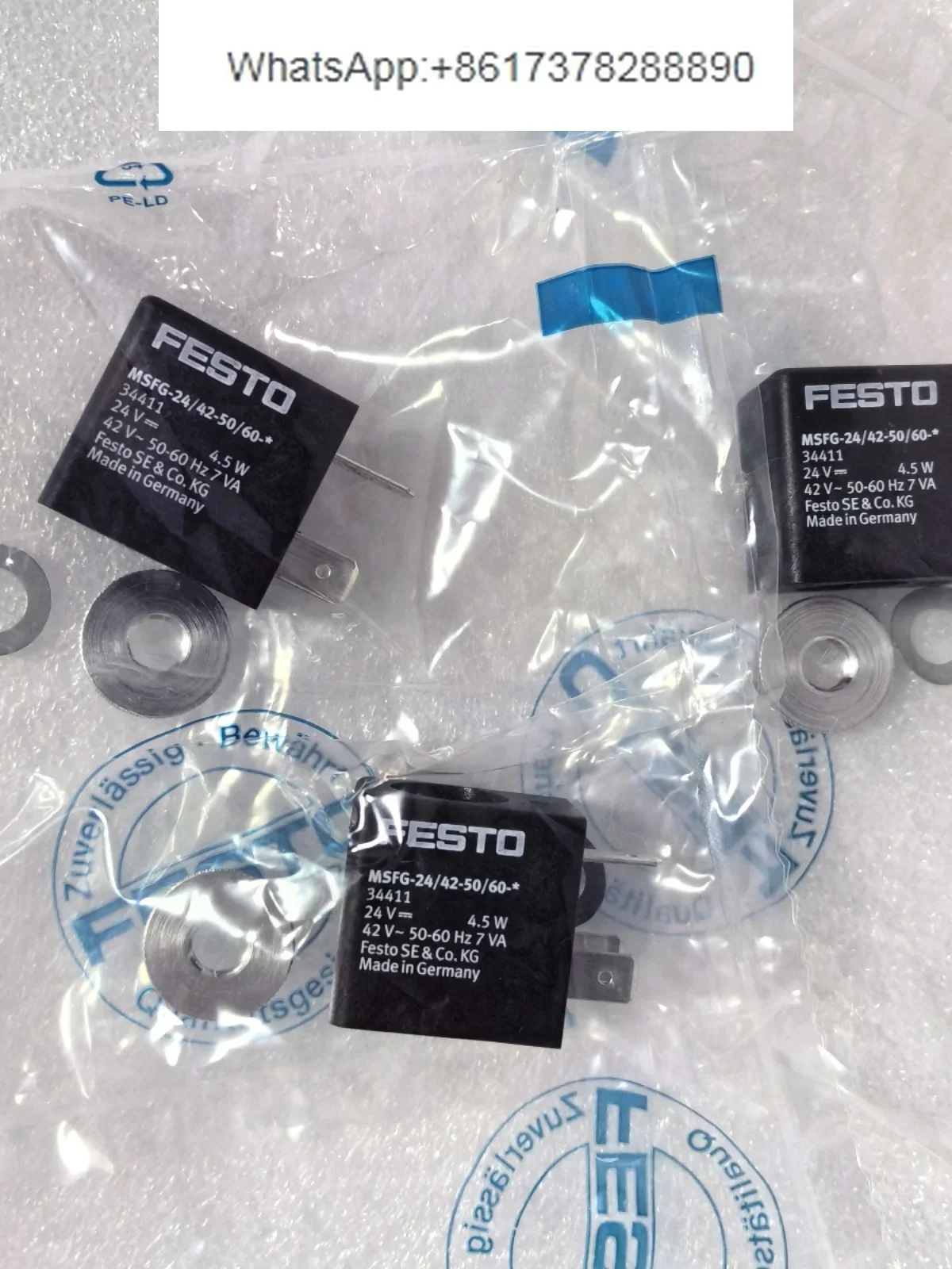 

FESTO MSFG-24/42-50/60-OD 34411 4526 4527 4534 6720 Solenoid