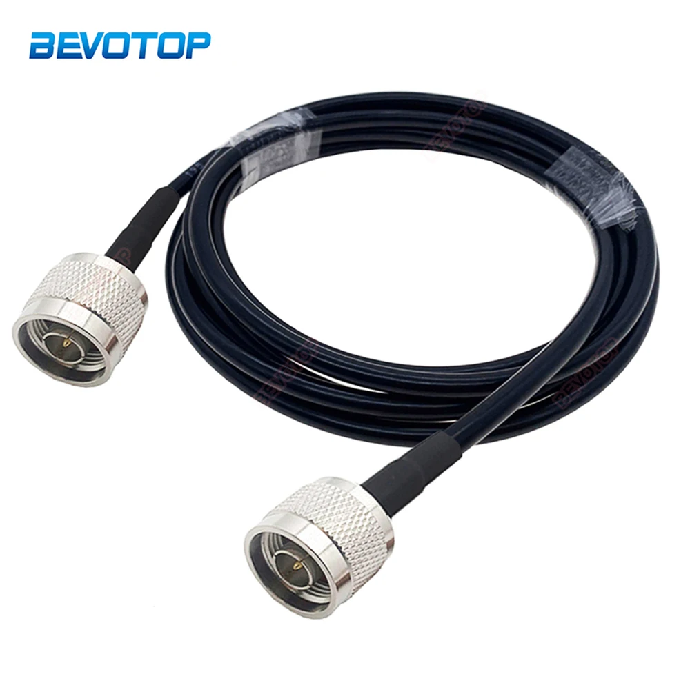 

RG223 Coaxial Cable N Male Plug to N Male/Female RF Cable 50 Ohm Crimp Connector RG-223 Double Shielded Silver Plated