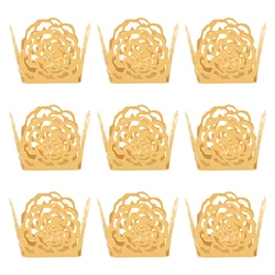 30/50pcs Chocolate Wrappers Wedding Truffle Candy Paper Box Mini Baking Cups Cupcake Tray for Birthday Party Decoration Supplies