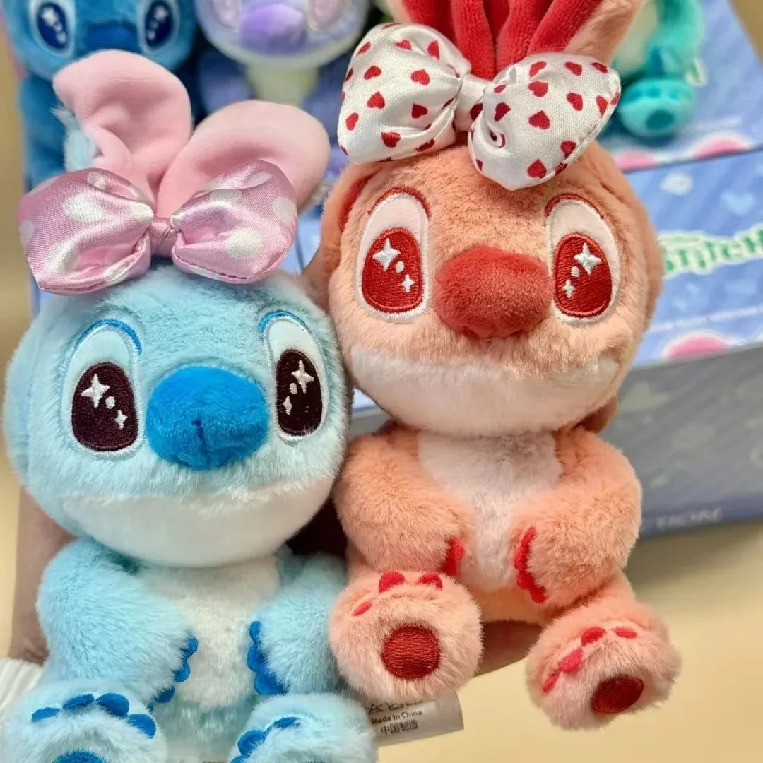 새로운 뜨거운 장난감 캔디 스티치 시리즈 블라인드 박스 Cosbi 키 체인 컬렉션 데스크탑 장식 트렌드 귀여운 인형 선물