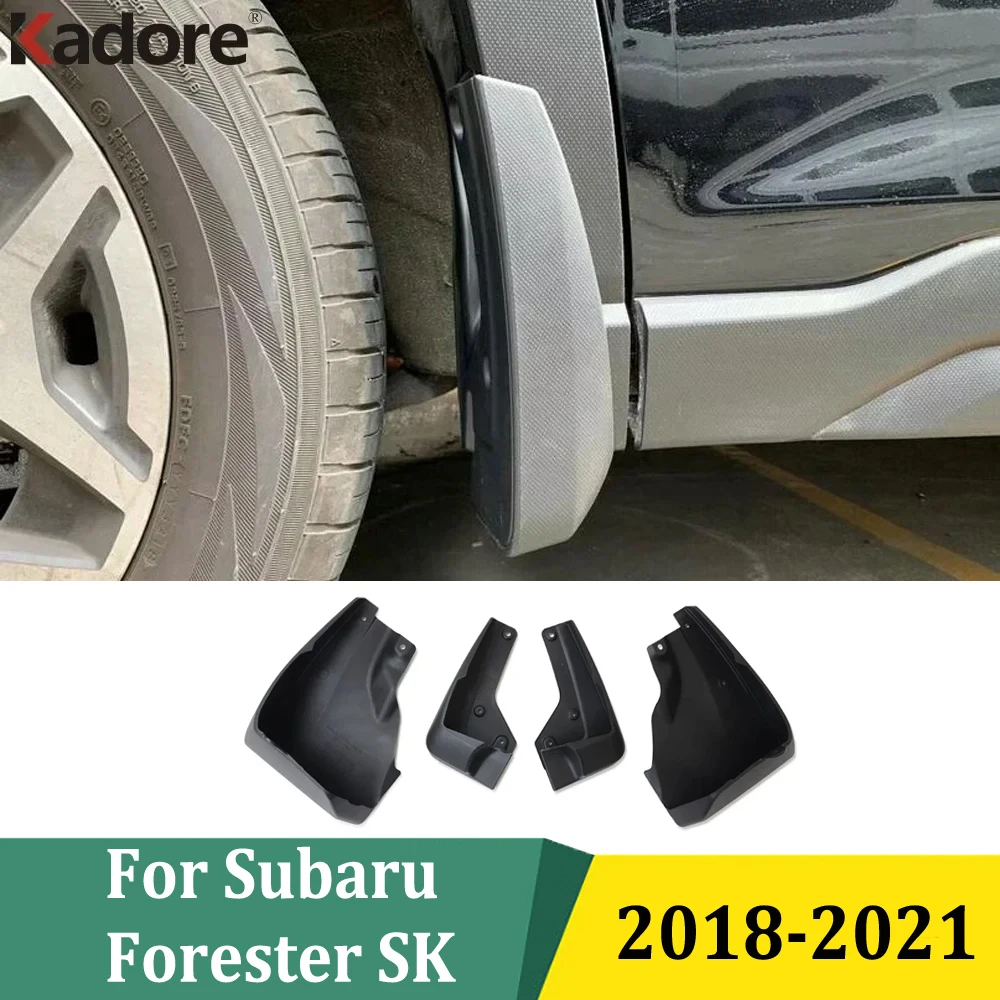 

For Subaru Forester SK 2018-2020 2021 Mudguard Mud Flaps Splash Guard Fender Mudflap Dirt Splasher Protector Car Accessories