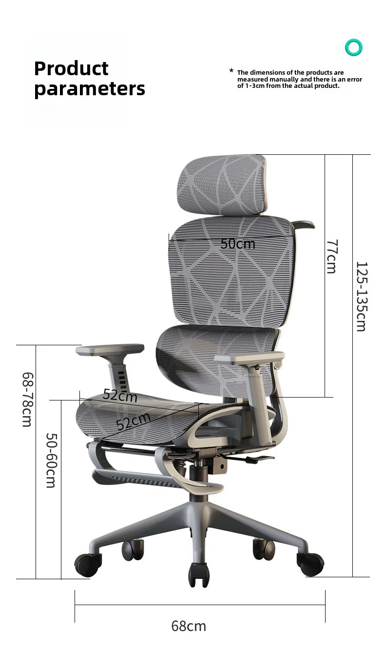 Sedentary Computer  Home Office  Comfortable Hollow Ergonomic Study Desk Student  BackrestChair
