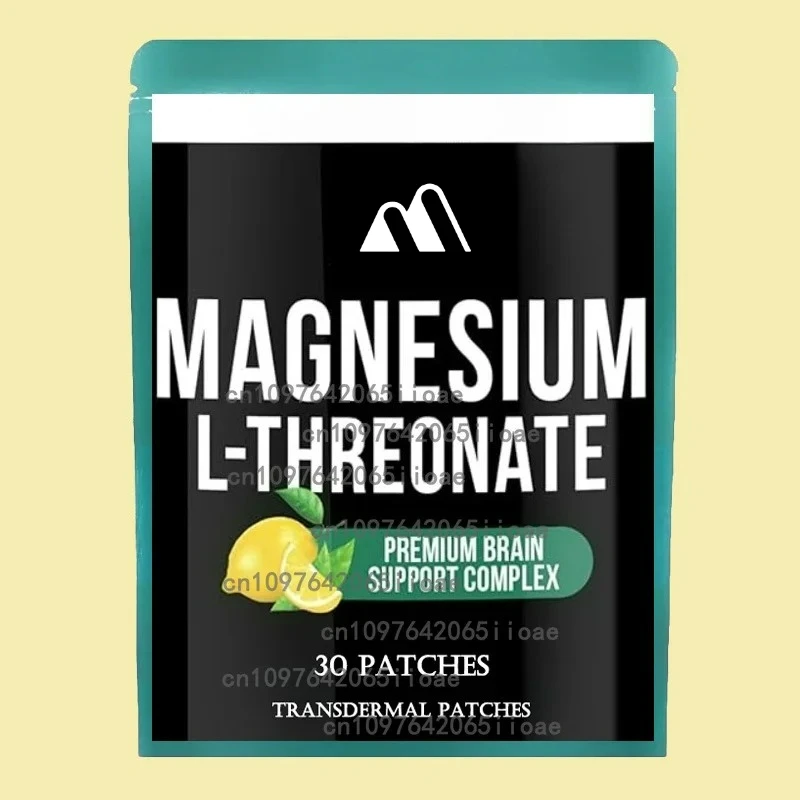 

30 Patches Magnesium L-Threonate Transdermal Patches Memory, Focus & Relaxation