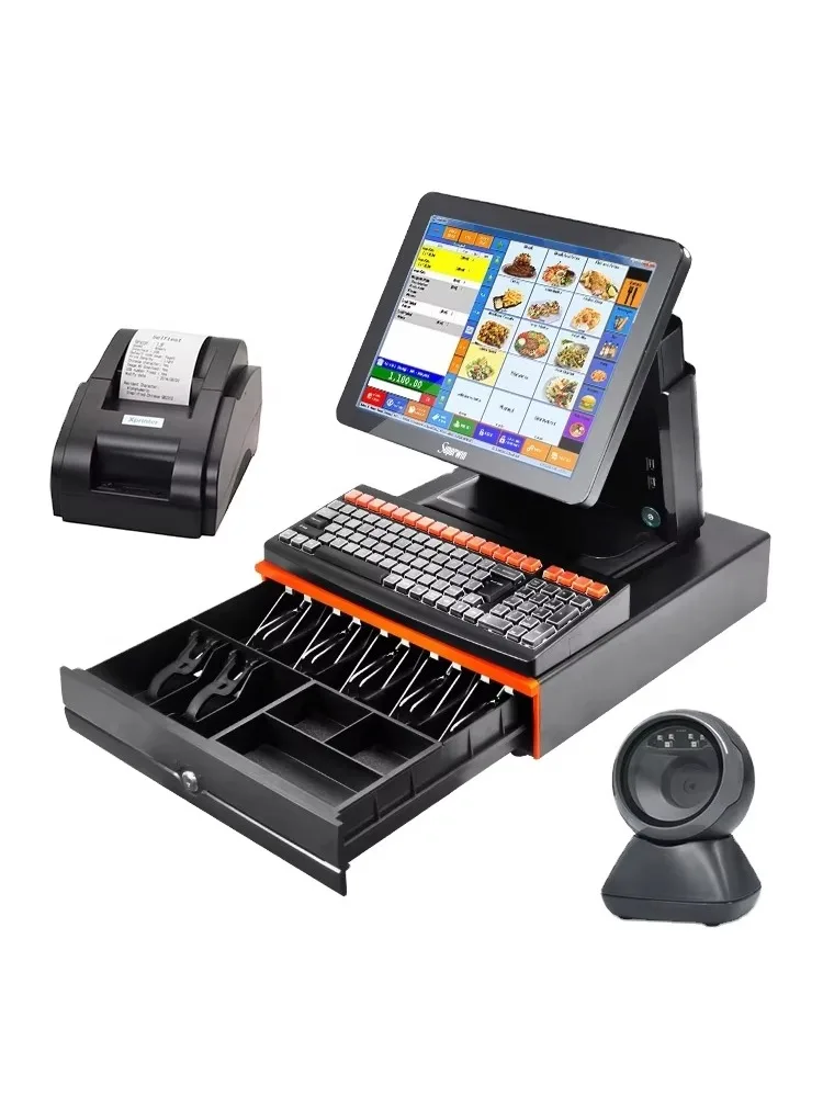 Machine de point de vente en gros, caisse enregistreuse, système de point de vente pour restaurant