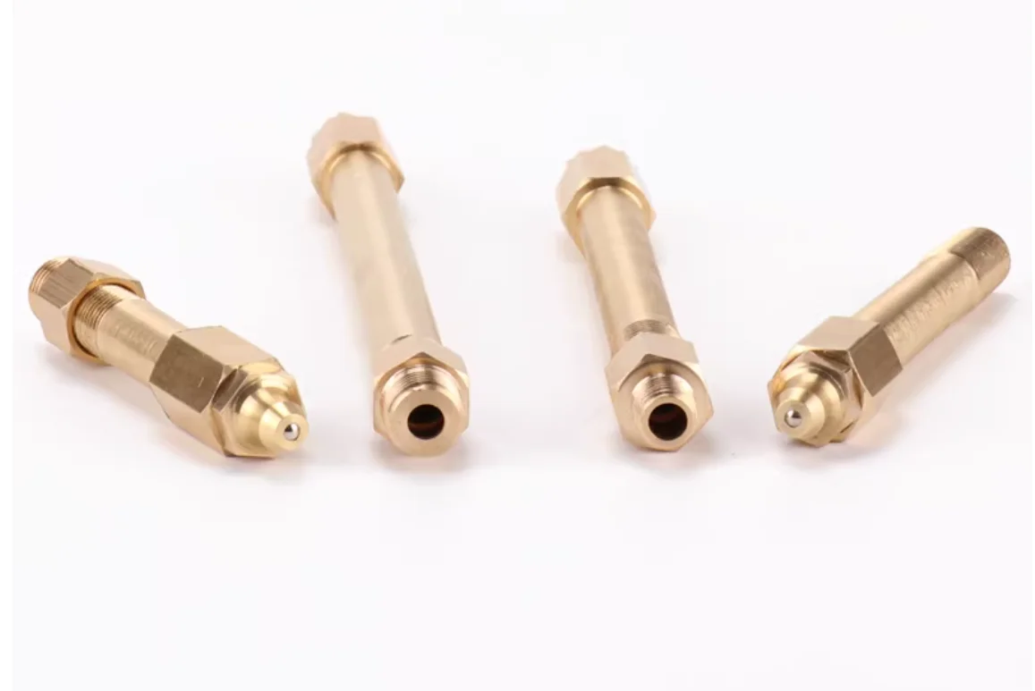 1PCS Extended Grease Nipple Extension Tube Copper Pipe Direct Head Machine Tool Grease Nipple Extension Oil Pipe