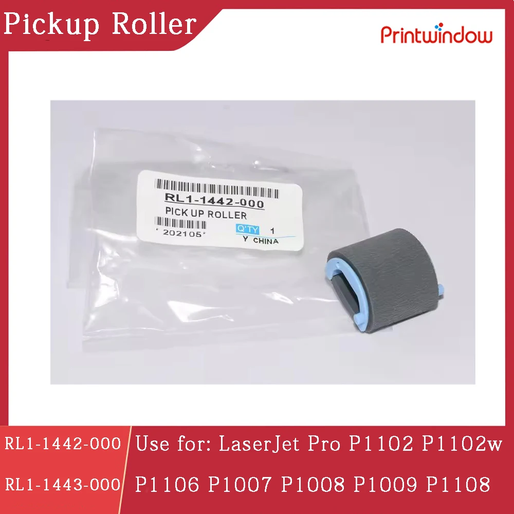 

RL1-1442-000 RL1-1443-000 Pickup Roller For HP LaserJet Pro P1102 P1102w P1106 P1007 P1008 P1009 P1108 Printer Parts