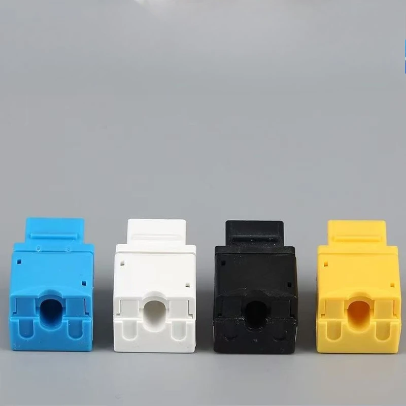 1PCS TJ90 degree Super Five network module information panel Network cable module RJ45 computer socket accessories
