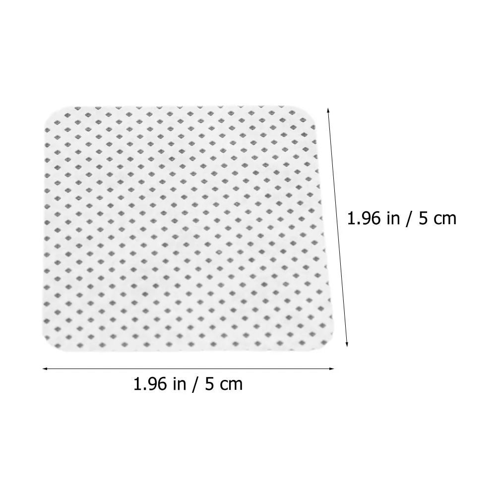 400개 속눈썹 연장 글루 와이프 비직포 청소 패드 여행 및 일상용 속눈썹 연장 와이프