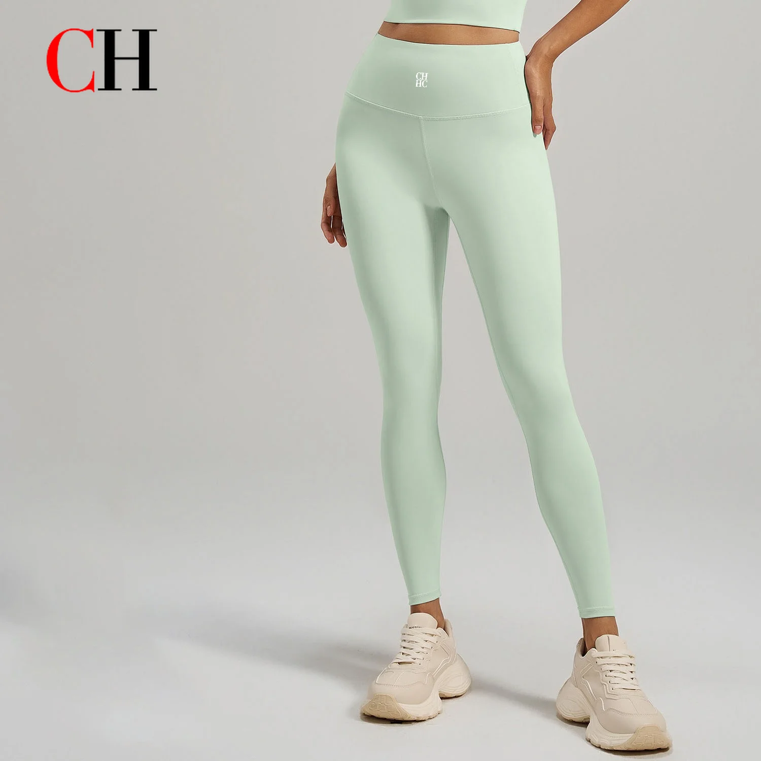 CH Women High Waist Yoga Leggings Tummy Control Workout Pants Fitness Gym Running Sports Tight Leggings