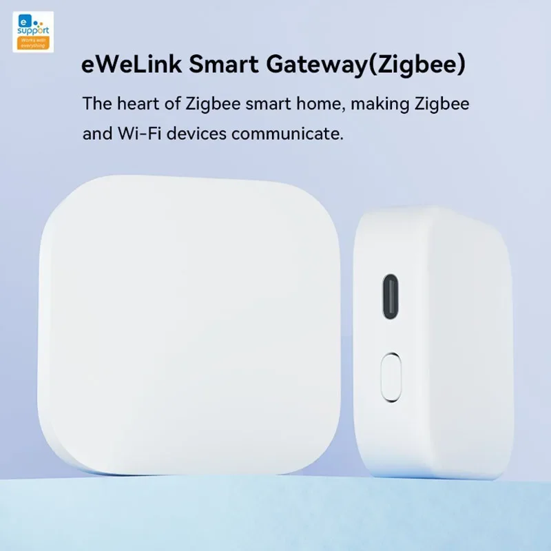 

Zigbee 3.0 Gateway Hub - Smart Home Automation Bridge for eWelink, Works with Alexa & Google Voice Control