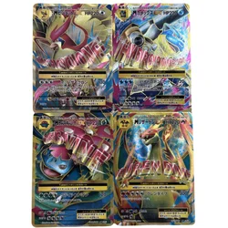 Flash Card Charizard Mewtwo Blastoise Venusaur Groudon Kyogre Gallade Pidgeot Diy Action Toy Figures Anime Game Collection