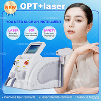 IPL Hair Removal Machine Q-switch Nd Yag Laser 808 Tattoo Removal Machine 2 in 1 Skin Rejuvenation Acne Pigmentation