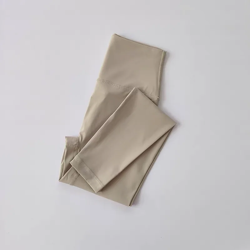 Hohe Taille, Hüftheben, Yogahose, Damen, Sport-Fitnesshose mit Taschen, Nude Feel Fitness-Ausrüstung – Detail 16