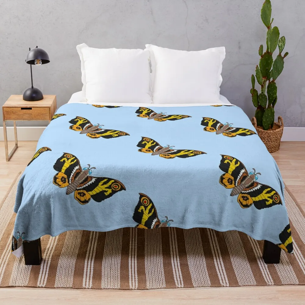 

1961 Mothra Throw Blanket