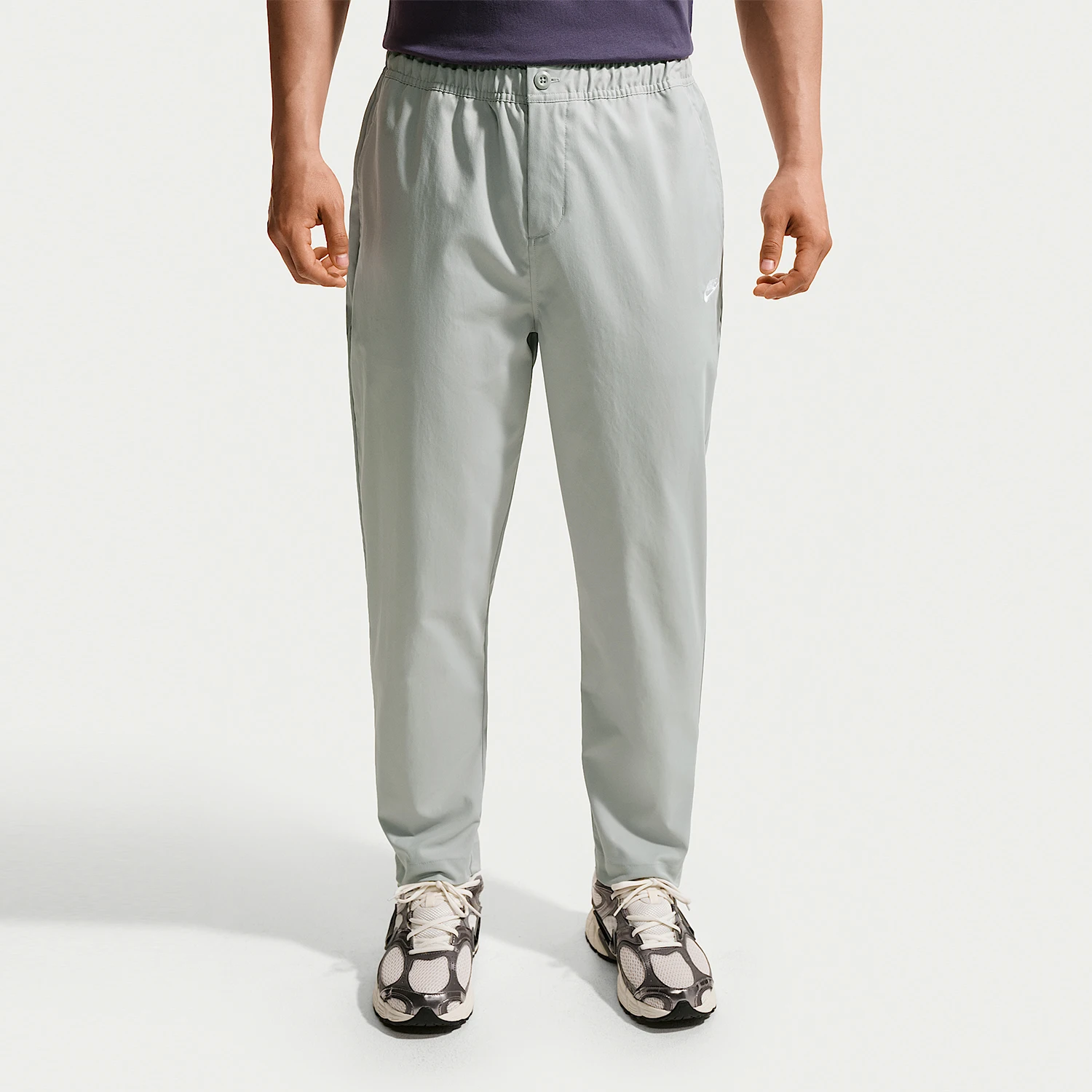 Nike genuine Club men's woven tapered cut simple casual pants HJ1998-077