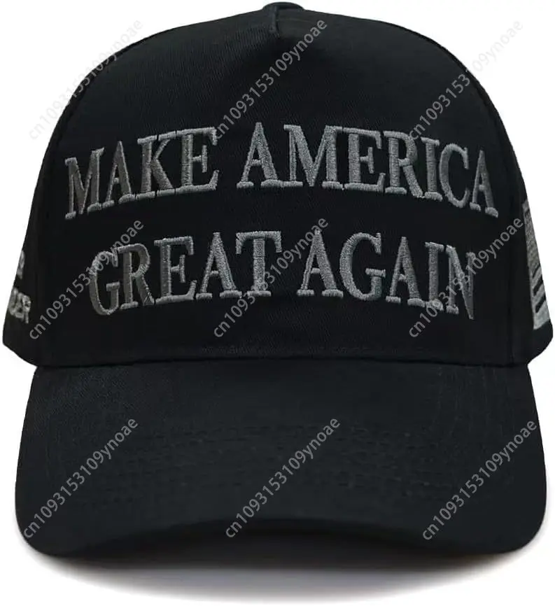 Trump Never Surrender All Black Black Baseballcap Dark MAGA Hat 2024 Blackout Hat Man Women Trucker Caps Embroidered Dad Hats