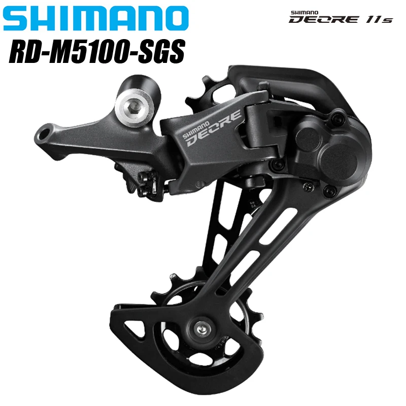 SHIMANO DEORE M5100 11 Speed Rear Derailleur RD-M5100-SGS RD-M5120-SGS 2x11S 1x10S 2x10 Speed Original Bike parts