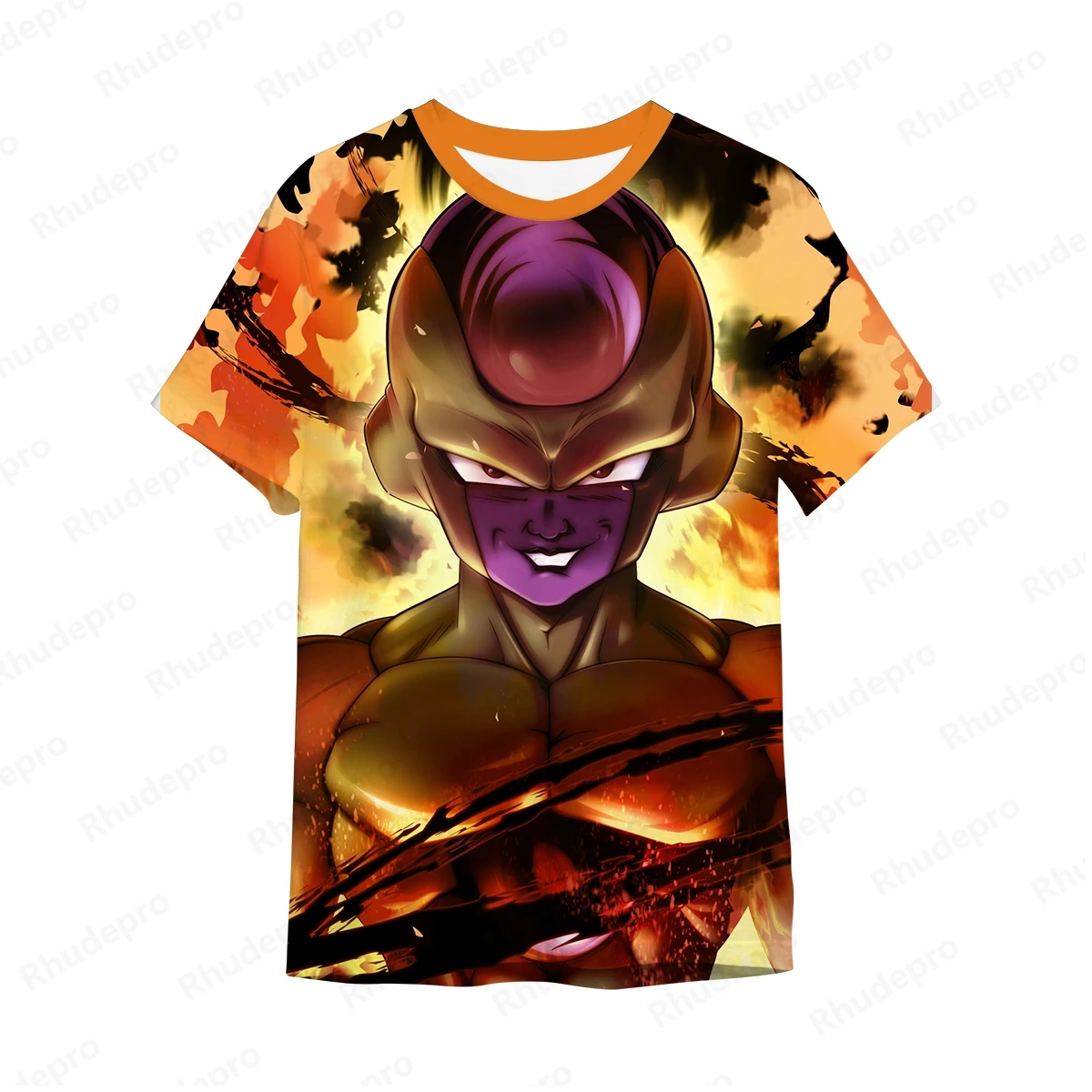 Dragon Ball Anime masculino Camiseta extragrande, Goku, Camisas Hip Hop, Roupa Super Saiya, Tops de verão, Tendência, Nova Moda, 2024