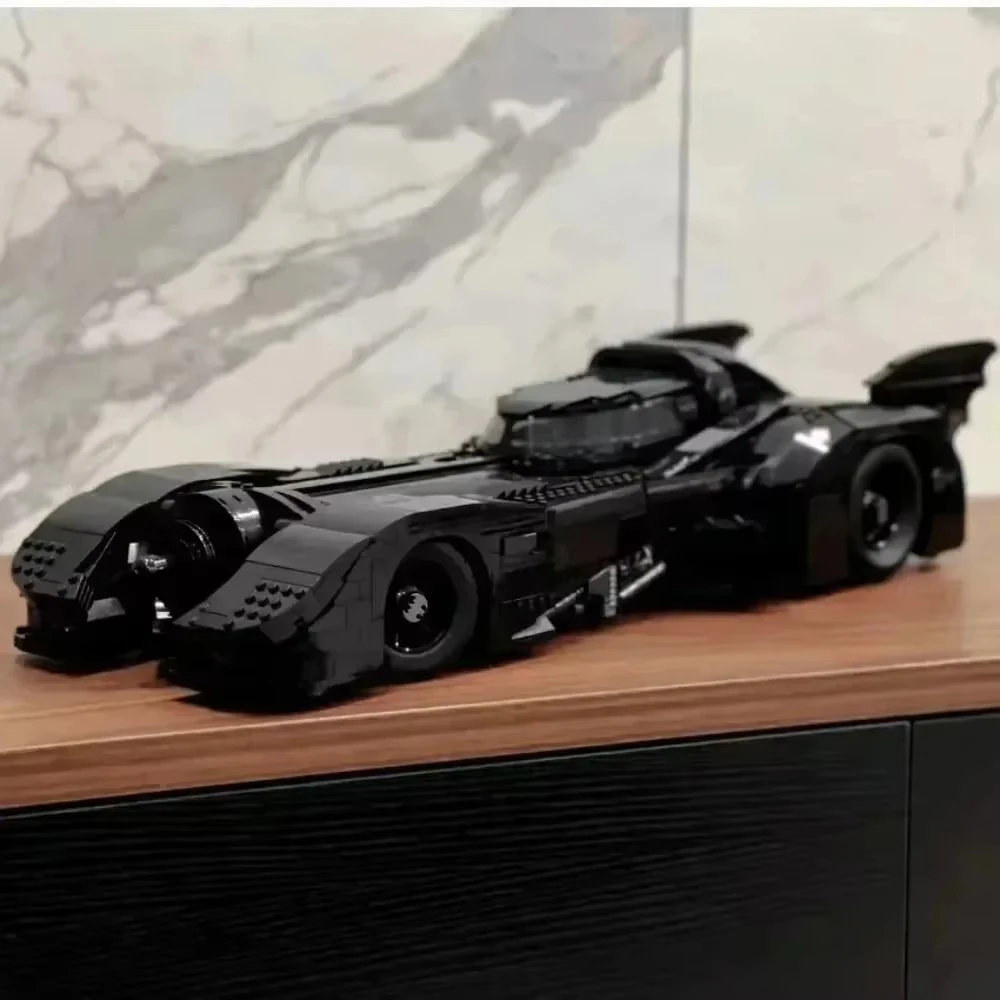 Novo 76139 série de filmes escuro batmobile bloco de construção modelo conjunto natal menino presente