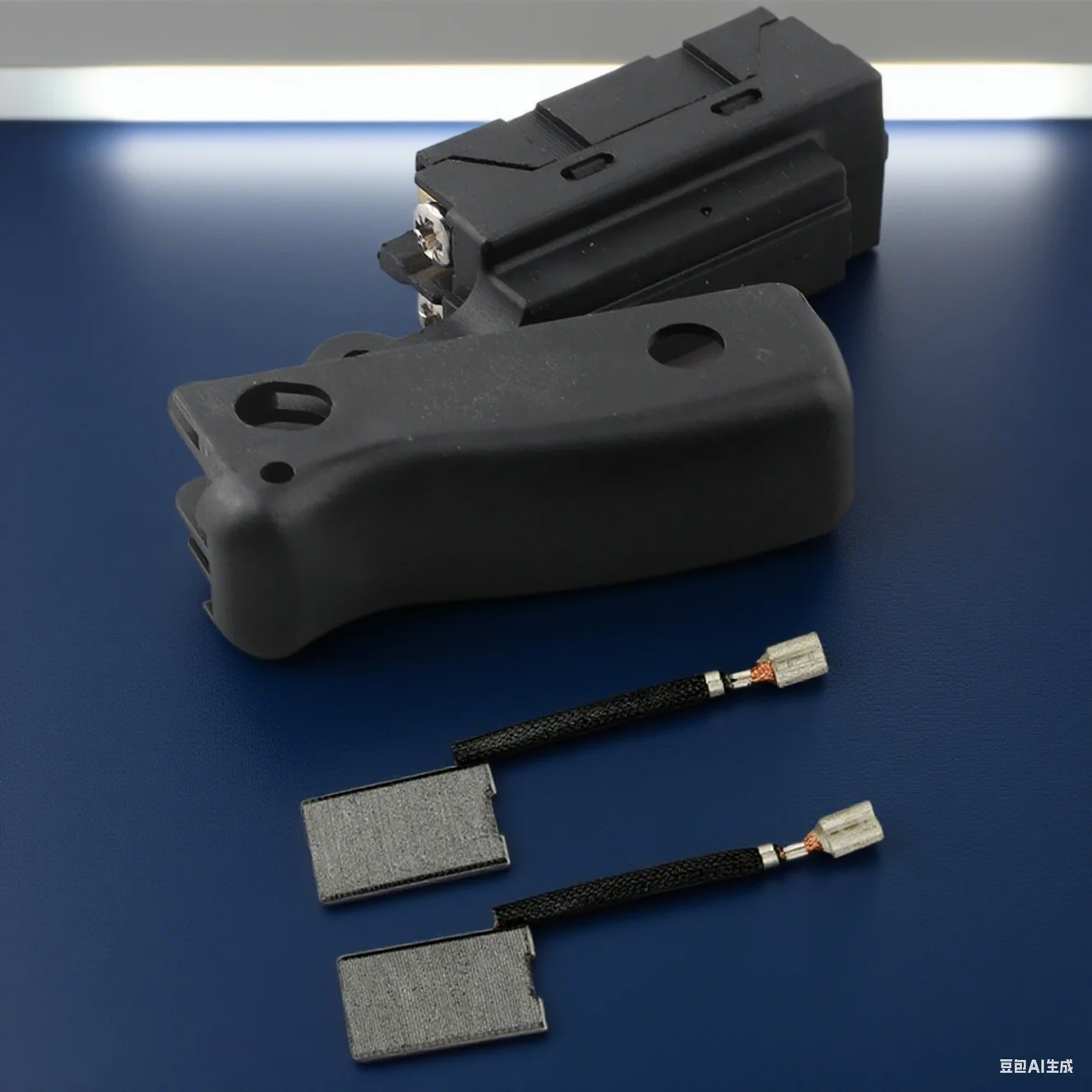 

1PCS Trigger Switch And Brush For DW708 Cross Cut Miter Saw Types 3 & 4 ONLY 153609-00 381028-02 Replacement Tool Parts