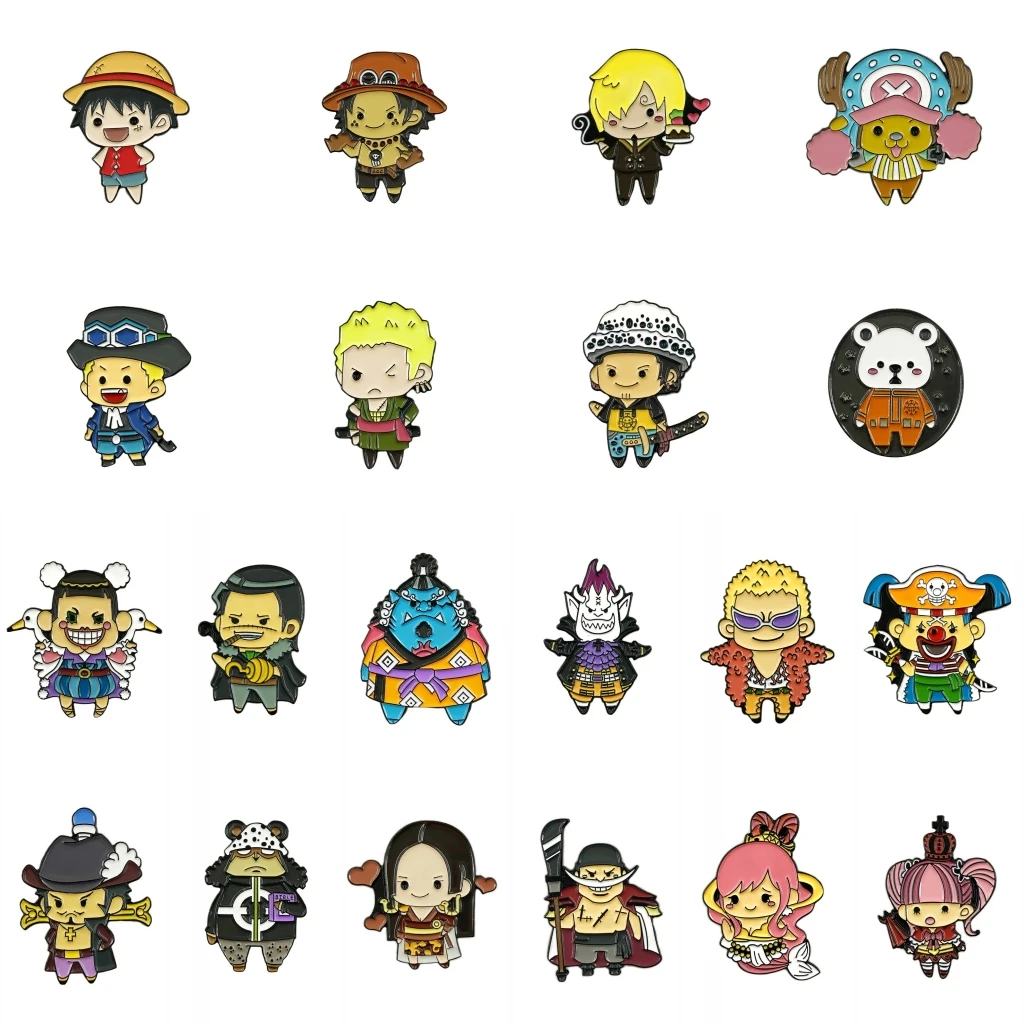 Dibujos de Luffy y Zoro Fáciles: Guía Práctica para Elegir los Mejores Pin de Anime Chibi con Calidad y Detalle