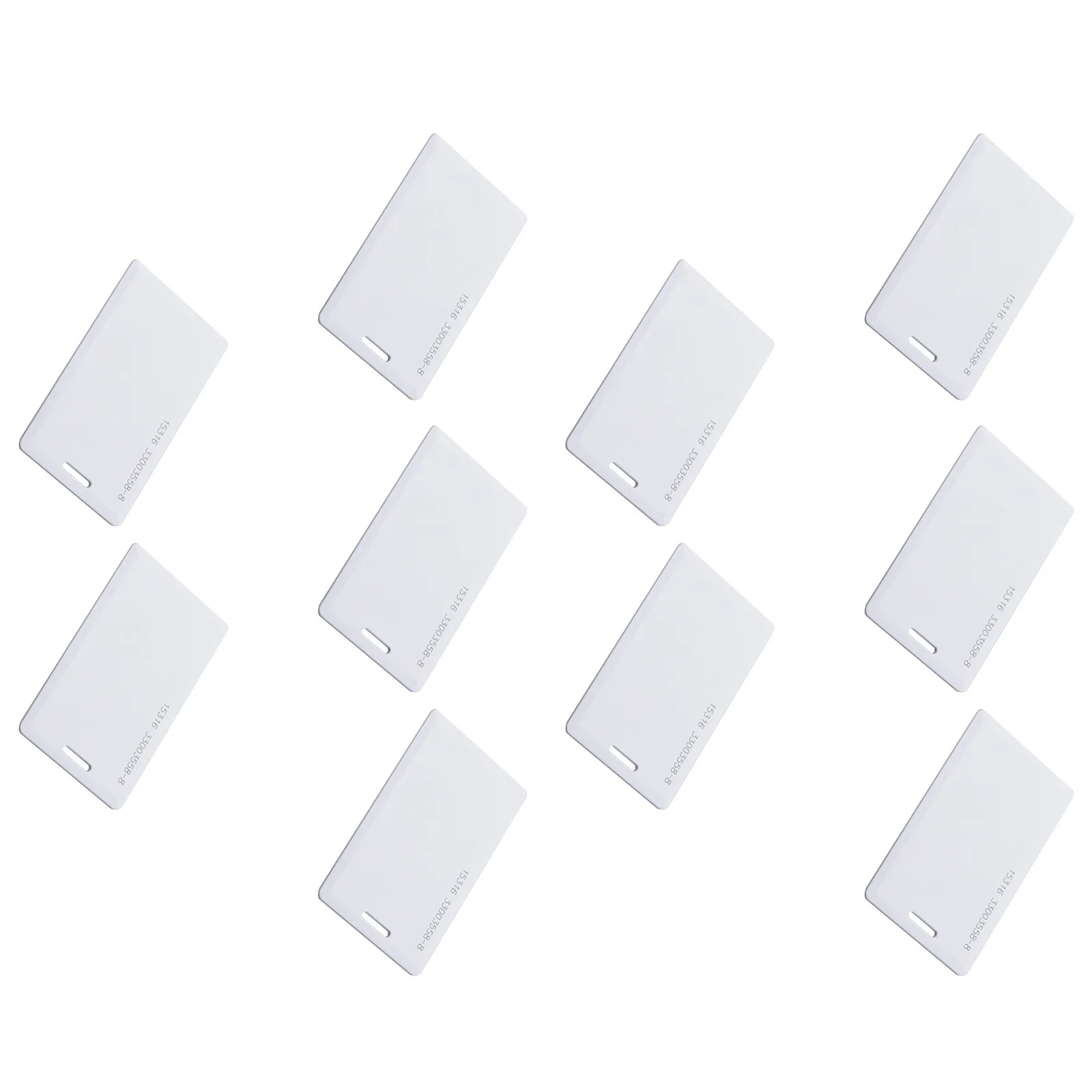 10 قطعة/المجموعة 26 بت 125 كيلو هرتز HID ProxCard II بطاقات PVC القرب بطاقة التحكم في الوصول 1.8 مللي متر سمك للتحكم في الوصول 125 كيلو هرتز
