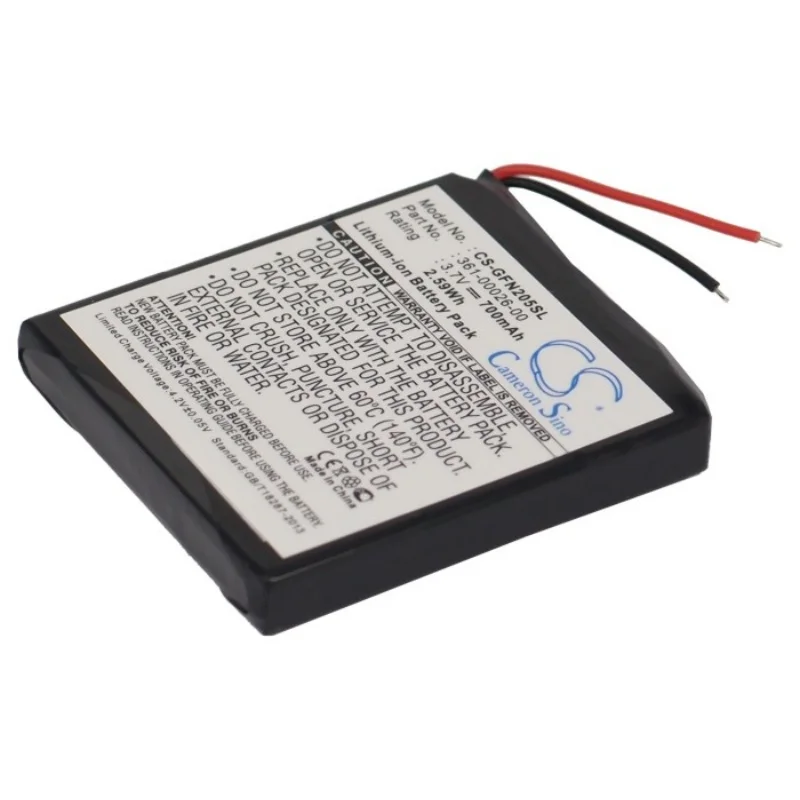 

GPS Running Watch Battery 3.7V/700mAh 361-00026-00 for Garmin Forerunner 205, 305, 305i
