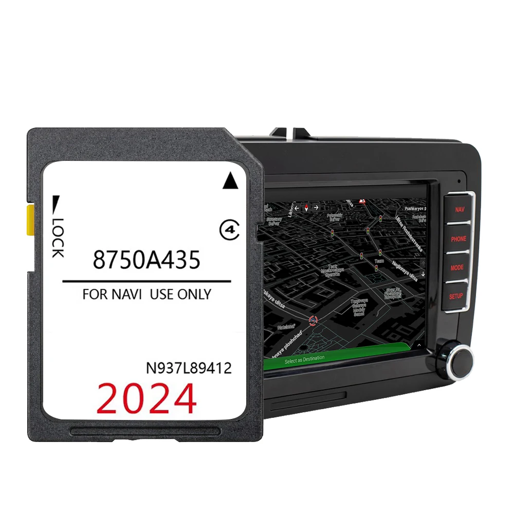 C-11 NAVI Navigation Update UK Europe Map Version 2024 for Citroen C4 Aircross 2011-2017 Car GPS SD Card 8750A435 16GB