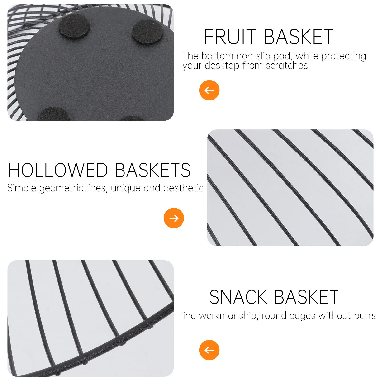 

Drain Rack Kitchen Storage Basket Metal Wire Fruit Vegetable Organizer Hollow Basket Tableware Holder Drip Tray