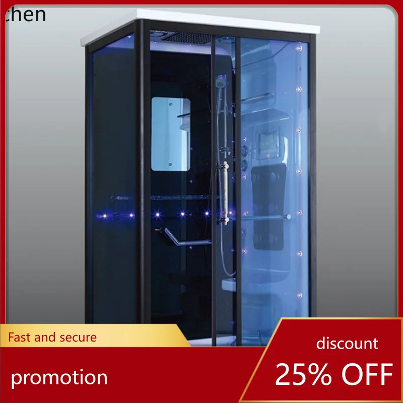 

CZ Custom Non-Standard Shower Enclosure Tempered Glass Shower Room Bath Steam Integrated Room