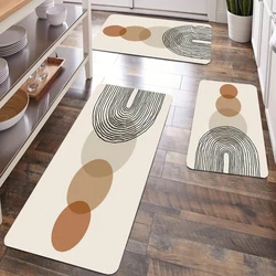 Modern Kitchen Mat Non-slip Kitchen Rug Super Absorbent Long Carpet for Living Room Nordic Style Kitchen Decoration 러그