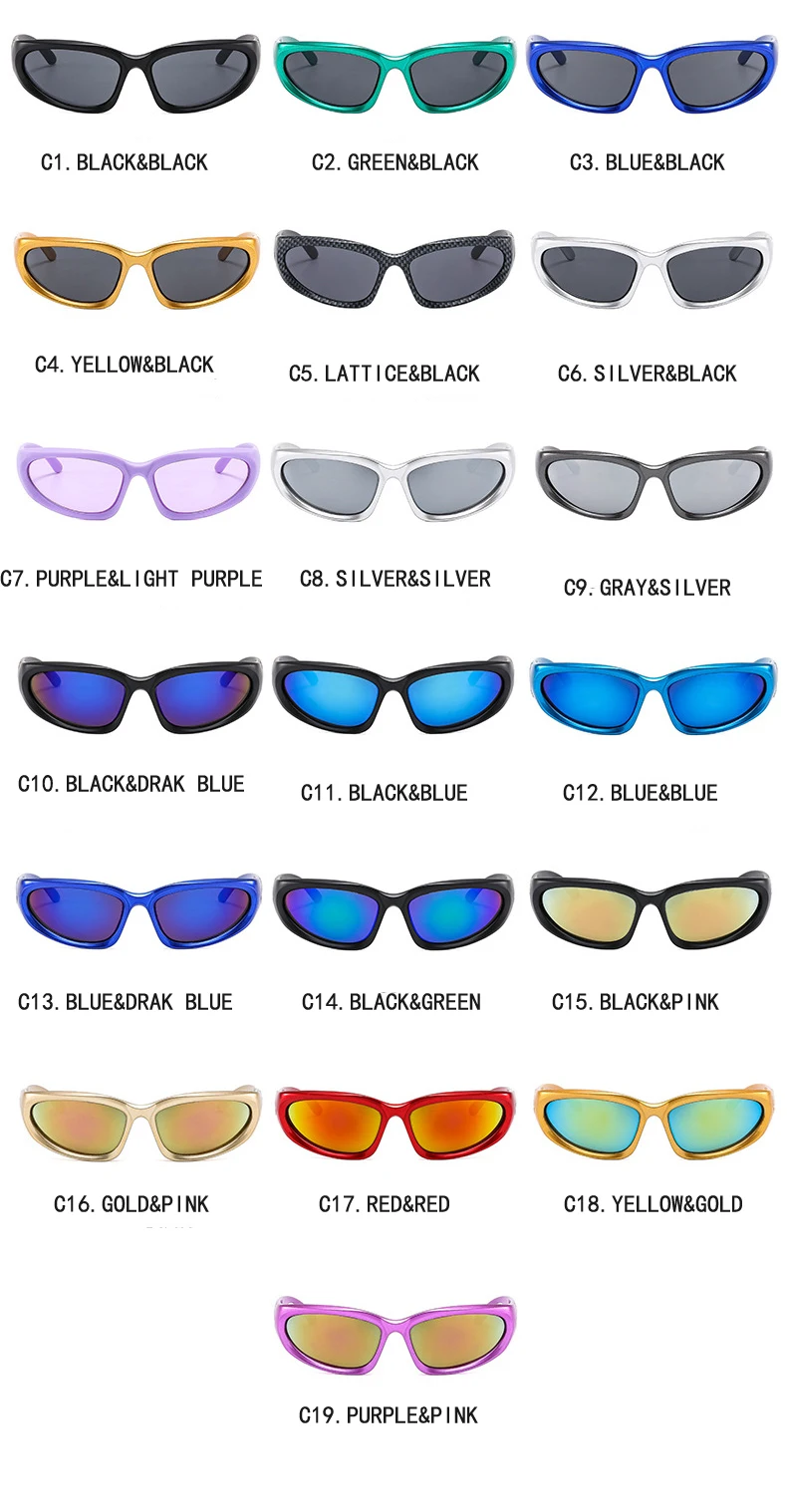 Steampunk Mode Goggle Frauen Sonnenbrille Weibliche Männer Punk Sonnenbrille Vintage Shades Brillen Dame Reiten Brillen UV400 – Detail 6