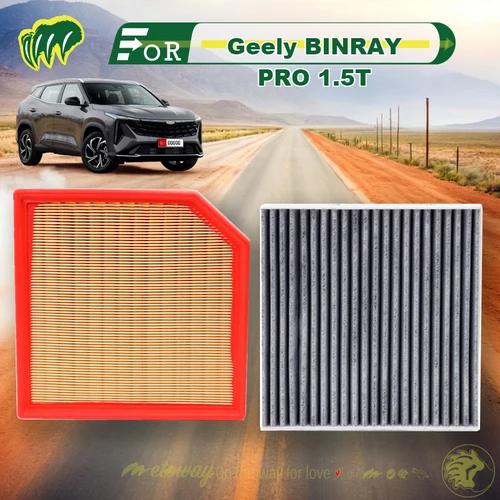 Geely BINRAY PRO 1.5T 에어컨 필터, 자동차 캐빈 에어 필터, 자동 기후 제어 가스 교체 액세서리 