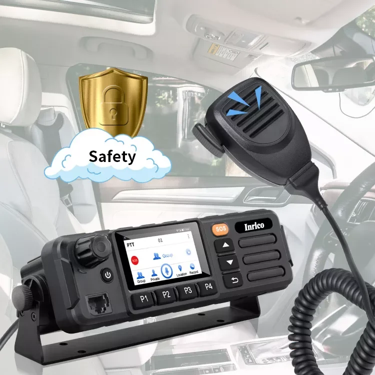 كامورو 4G راديو متنقل TM-7 Plus شبكة راديو السيارة راديو السيارات جهاز اتصال لاسلكي متنقل مع شاشة تعمل باللمس #5