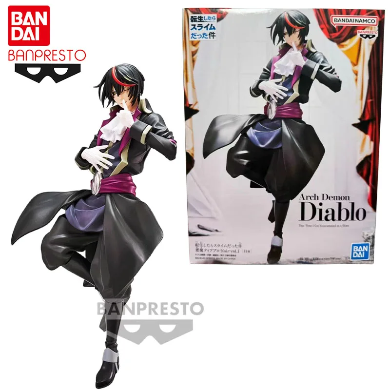 Bandai Genuine Banpresto That Time I Got Reincarnated As A Slime Anime Figure Diablo Action Toys for Kids Gift Collectible Model