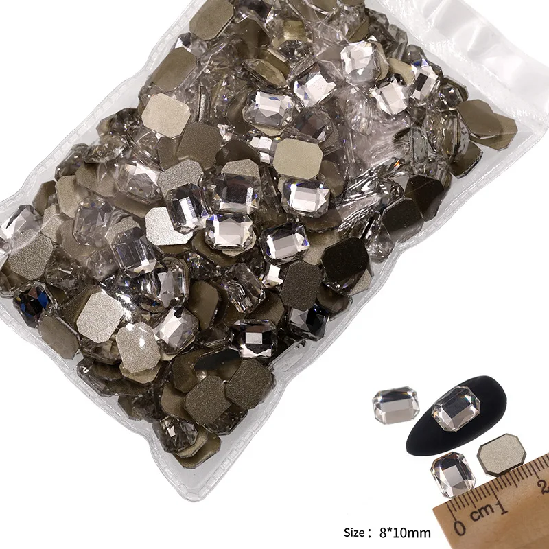VDD P581-P616/P516/P552/P565 Großhandel 1440 Stück Glas-Kristall-Strasssteine Flachboden-Form für Nagelkunst, DIY-Bastelarbeiten und Dekoration – Detail 31